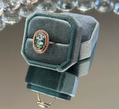 Variscite Turquoise Ring (Size 6 1/4)