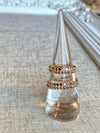 Dotted Stacker ring